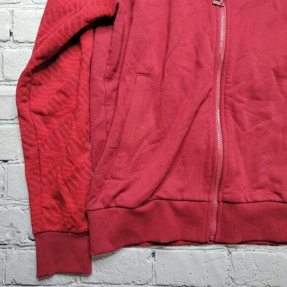 Puma T7 Track Jacket Rhubarb Repeat Logo Full Zip NWT Size S - Picture 6 of 13